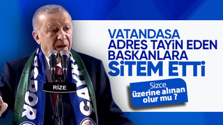 Cumhurbaşkanı'ndan vatandaşın işini çözmeyen Başkanlara sitem