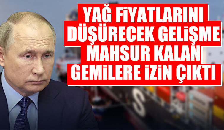 Cumhurbaşkanı Putin ile görüştü; yağ yüklü gemiler Türkiye'ye geliyor