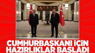 Cumhurbaşkanı ziyareti öncesi toplantı