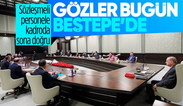 Cumhurbaşkanlığı Kabinesi bugün toplanıyor