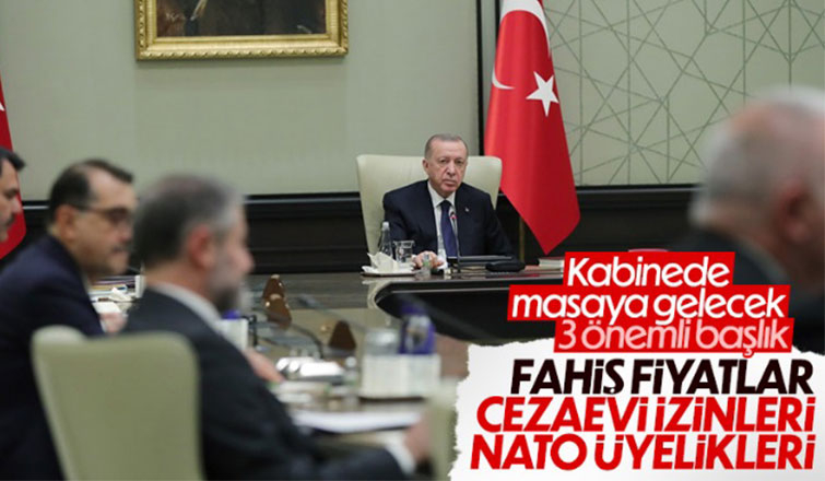 Cumhurbaşkanlığı Kabinesi toplanıyor: Masada önemli 3 konu var