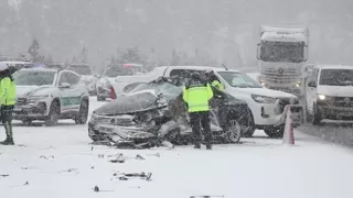 Cumhurbaşkanlığı konvoyunda feci kaza: 2 şehit