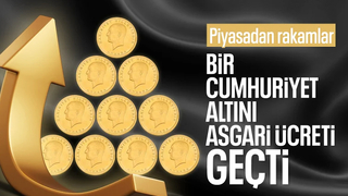 Cumhuriyet altını asgari ücreti geçti