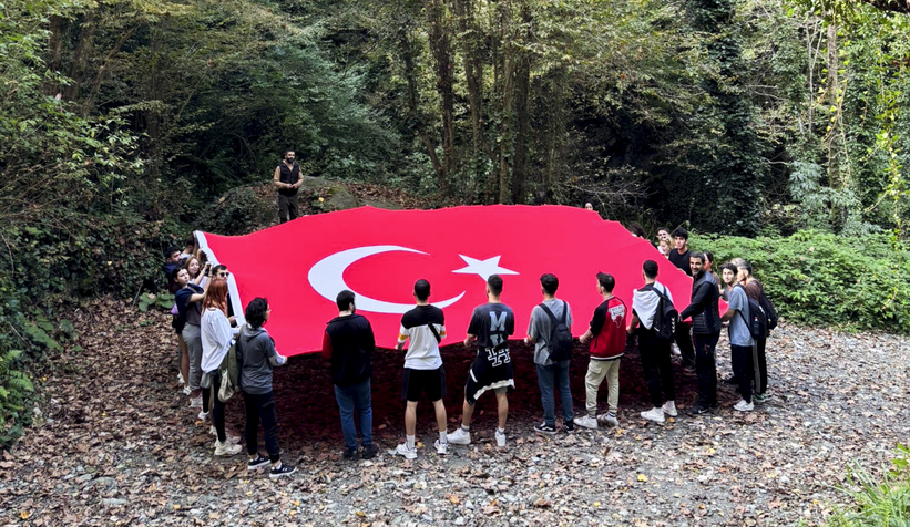 Cumhuriyetin 100. yılı için yürüdüler