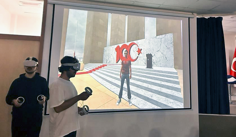 Cumhuriyetin 100. yılına özel metaverse atölyesi
