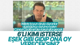 Cüneyt Özdemir'den 6'lı masaya adaylık tepkisi