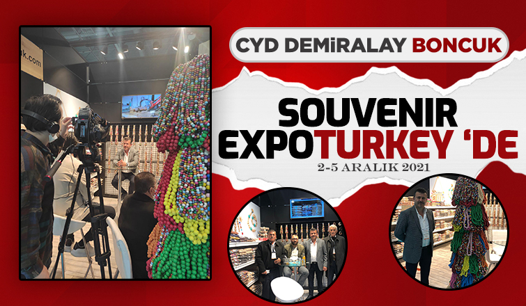CYD Demiralay Boncuk Markasıyla Souvenır ExpoTurkey'de