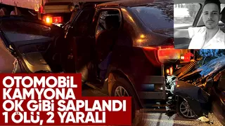 D-100'de feci kaza: 1 ölü, 2 yaralı