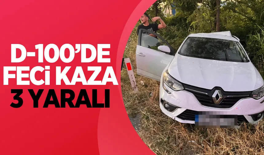 D-100'de feci kaza