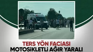 D-100'de feci kaza