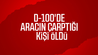 D-100'de kaza 1 ölü
