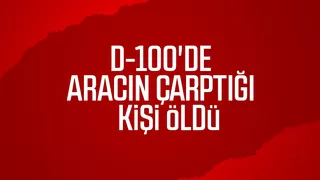 D-100'de kaza 1 ölü