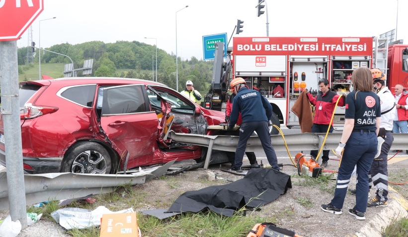 D-100'de kaza: 1 ölü