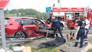 D-100'de kaza: 1 ölü