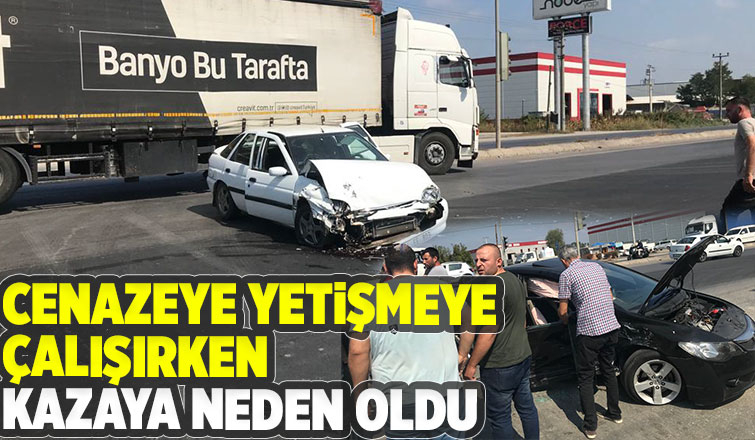 D-100'de kaza: 4 yaralı