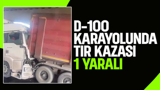 D-100'de kaza