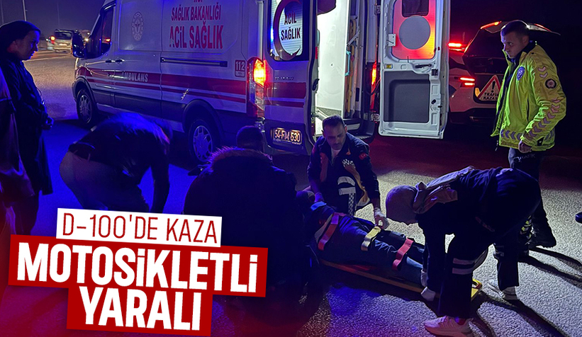 D-100'de kaza