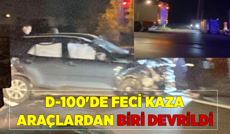 D-100'de kaza