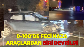 D-100'de kaza