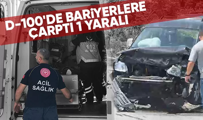 D-100'de kaza