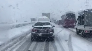 D-100'de ulaşım güçlükle sağlanıyor