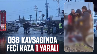 D-100'de zincirleme kaza