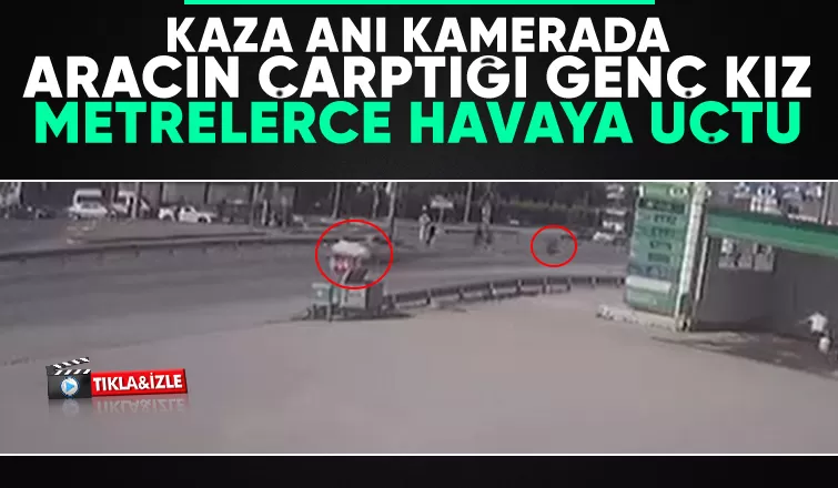 D-100'deki feci kaza kamerada