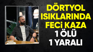 D-100'deki kazada bir genç hayatını kaybetti