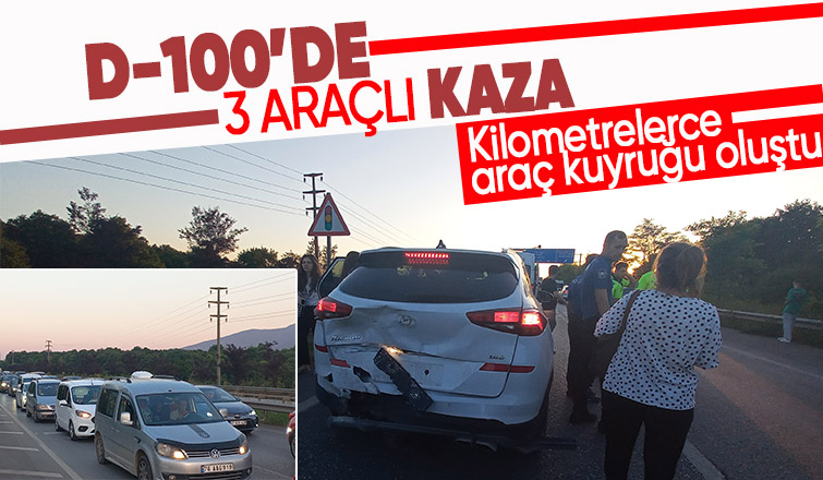 D-100' kilitleyen kaza