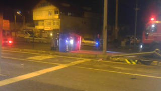 D-100 korku dolu anlar; Metrelerce sürüklendi