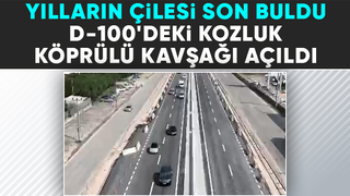D-100 Kozluk Köprülü Kavşağı trafiğe açıldı