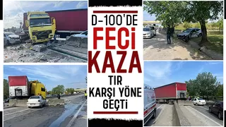 D-100 savaş alanına döndü