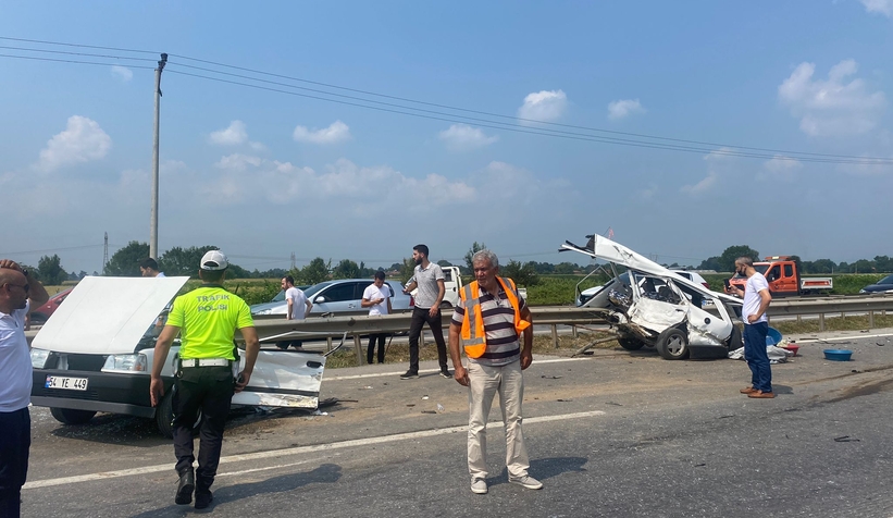 D-100 ters yön faciası; Otomobil ikiye bölündü