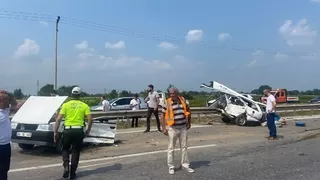 D-100 ters yön faciası; Otomobil ikiye bölündü