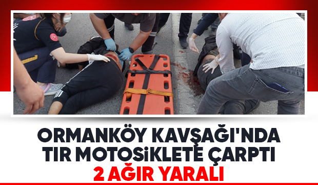 D-100'de feci kaza: 2 ağır yaralı