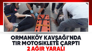 D-100'de feci kaza: 2 ağır yaralı