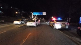 D-100’de 4 araç kazaya karıştı