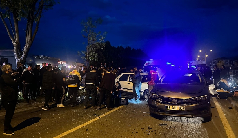 D-100’de feci kaza: 5’i çocuk 9 yaralı