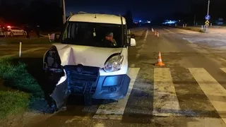 D-140'da alkollü sürücü kaza yaptı