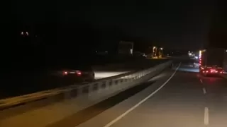 D-140'da şok anlar ters yönde böyle gitti