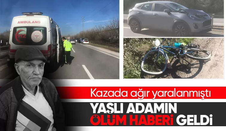 D-140 daki kazada ağır yaralanmıştı hayatını kaybetti