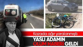 D-140 daki kazada ağır yaralanmıştı hayatını kaybetti