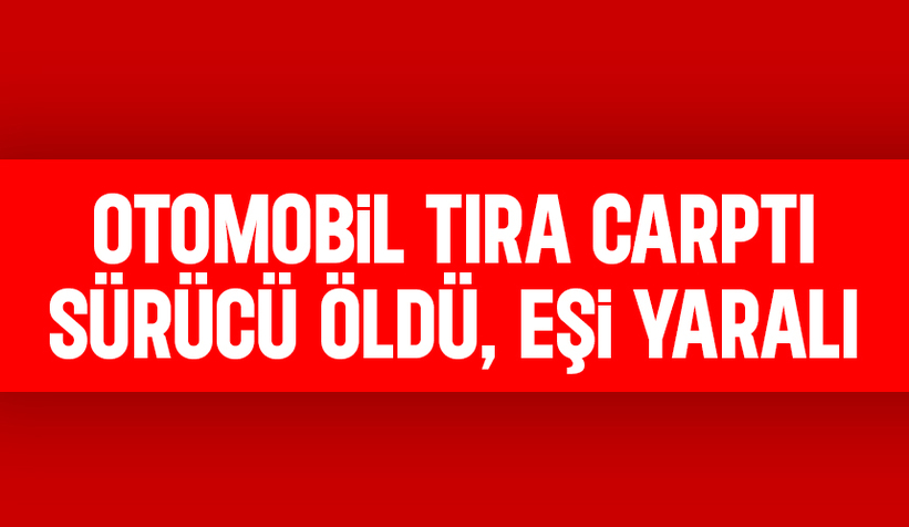 D-650'de feci kaza; 1 ölü, 1 yaralı