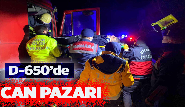 D-650'de feci kaza