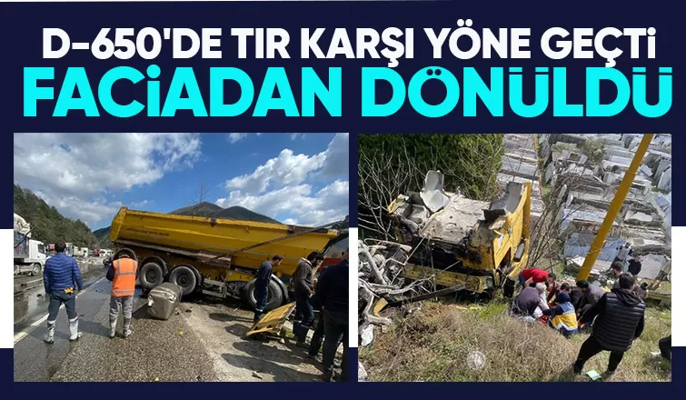 D-650'de feci kaza