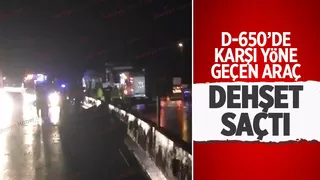 D-650'de feci kaza