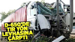 D-650'de feci kaza