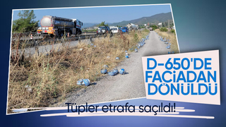 D-650'de feci kaza