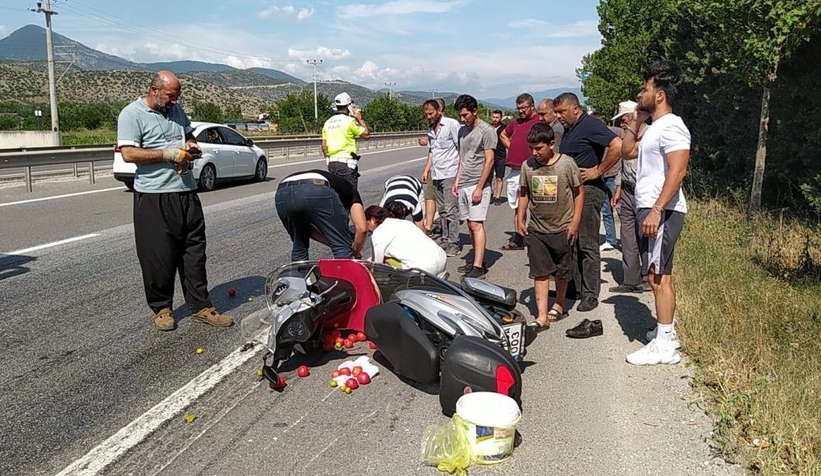 D-650'de kaza: 1 yaralı