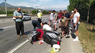 D-650'de kaza: 1 yaralı